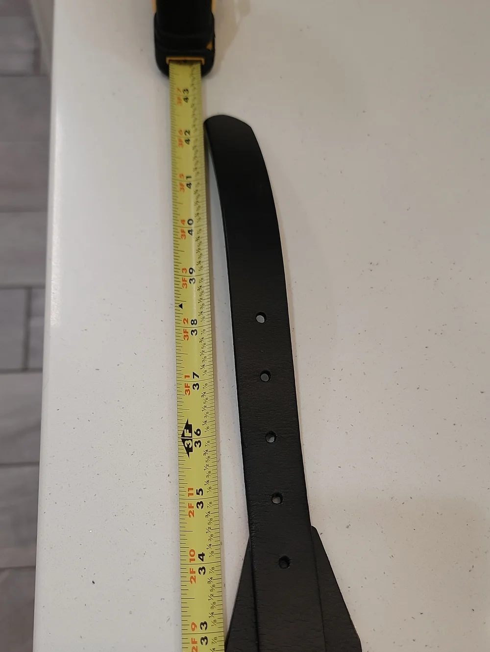 J.Crew Black Leather Belt - Picture 4 of 9
